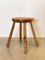 Sgabelli in legno di pino nello stile di Charlotte Perriand, anni '60, set di 4, Immagine 5