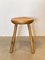 Pinewood Stools in the style of Charlotte Perriand, 1960s, Set of 4 7