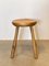 Pinewood Stools in the style of Charlotte Perriand, 1960s, Set of 4, Image 7