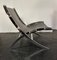 Leather Scissor Chair by Antonio Citterio for Flexform Italia, 1980s 3