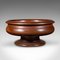 Antique English Fruit Bowl in Turned Oak, 1890s 5