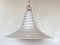 Lámpara colgante de cristal de Murano, años 80, Imagen 1