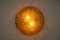 Orange Murano Glass Flush Mount Light, 1960s 4