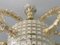 Murano Glass Lantern Ceiling Lamp by Ercole Barovier for Barovier & Toso, Italy, 1940, Image 7