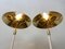 Brass Table Lamps from Vereinigte Werkstätten München, Germany, 1960, Set of 2 6