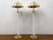 Brass Table Lamps from Vereinigte Werkstätten München, Germany, 1960, Set of 2 4