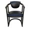 Chaises Nordiques Mid-Century Noires, Set de 2 8