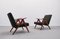 Mid-Century Model B-310 VAR Easy Chairs in Dark Grey Tweed, 1960s, Set of 2 10