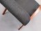 Mid-Century Model B-310 VAR Easy Chairs in Dark Grey Tweed, 1960s, Set of 2 2