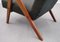 Mid-Century Model B-310 VAR Easy Chairs in Dark Grey Tweed, 1960s, Set of 2 9