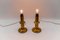 Mid-Century Modern Brass Table Lamps, 1960s, Set of 2 8