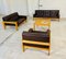 Vintage Danish Sofa Set in Brown Leather from Bramin, 1960, Set of 4 16