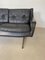 Vintage Danish Sofa in Black Leather, 1978 11