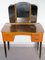 Vintage Dressing Table with Triptych Mirror 6