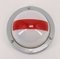 Vintage Wall Light in Grey Metal and Thick Glass, 1960s, Image 1