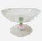 Vintage Modern Pink, Green and Clear Murano Glass Bowl by Nason & Moretti for Nasonmoretti, 1980s 1