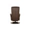 Dreamliner Armchair in Mocha Leather from Hukla 10