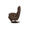 Dreamliner Armchair in Mocha Leather from Hukla, Image 11