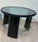 Art Deco Coffee Table in Black Lacquer, Chrome & Glass, France, 1930s 9
