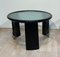 Art Deco Coffee Table in Black Lacquer, Chrome & Glass, France, 1930s 8