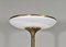 Turned Brass and Opaline Glass Floor Lamp from Relco Milano, Italy, 1970s, Image 8