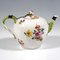 Rococo Tea Pot with Flower Decoration and Silver Mount from Meissen, 1750 2