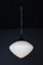 Large Mid-Century Pendant in Opaline Glass, Europe, 1950s, Image 7