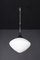 Large Mid-Century Pendant in Opaline Glass, Europe, 1950s 16
