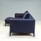 Michel Corner Sofa in Dark Blue Fabric attributed to Antonio Citterio for B&B Italia, 2010s, Image 4