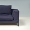 Michel Corner Sofa in Dark Blue Fabric attributed to Antonio Citterio for B&B Italia, 2010s 5