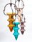 Stalactites Cascade Lamp in Colored Glass attributed to Nanny Still for Raak, 1960s 5