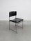 SM08 Dining Chairs in Black Leather attributed to Cees Braakman for Pastoe, 1960s, Set of 6, Image 3