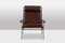 Lounge Chair in Metal and Leather by Rob Parry for Gelderland, 1950s, Image 4