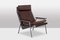 Lounge Chair in Metal and Leather by Rob Parry for Gelderland, 1950s 1