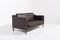 Two Seat Brown Leather Sofa from Mogens Hansen, Denmark, Image 3