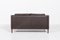 Two Seat Brown Leather Sofa from Mogens Hansen, Denmark 8