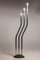 Lámpara de pie ajustable de cromo y acero de Reggiani, años 70, Imagen 5
