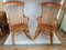 Country Style Rocking Chairs in Elm, 1980s, Set of 2 1