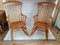 Rocking Chairs Country Style en Orme, 1980s, Set de 2 1