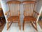 Rocking Chairs Country Style en Orme, 1980s, Set de 2 2