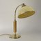 Lámpara de mesa Art Déco de baquelita y latón, Alemania, años 30, Imagen 14