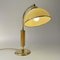 Art Deco Bakelite & Brass Table Lamp, Germany, 1930s 11