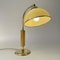 Lámpara de mesa Art Déco de baquelita y latón, Alemania, años 30, Imagen 11