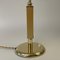 Lámpara de mesa Art Déco de baquelita y latón, Alemania, años 30, Imagen 7
