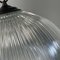Art Deco Industrial Glass Pendant Lamp from Holophane, France, 1930s 11