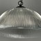 Art Deco Industrial Glass Pendant Lamp from Holophane, France, 1930s, Image 8