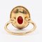 Vintage 18k Gold Agate Cameo Ring, 1960s, Image 6