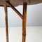 Tavolino da caffè Art Déco con ripiano in legno rosso e bambù, anni '50, Immagine 14