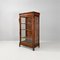 English Showcase in Wood with Interior Shelves and Original Glass Panes, 1800s 5