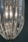 Italian Chandelier Gold Inclusion attributed to Barovier & Toso, Murano, 1940s, Image 12